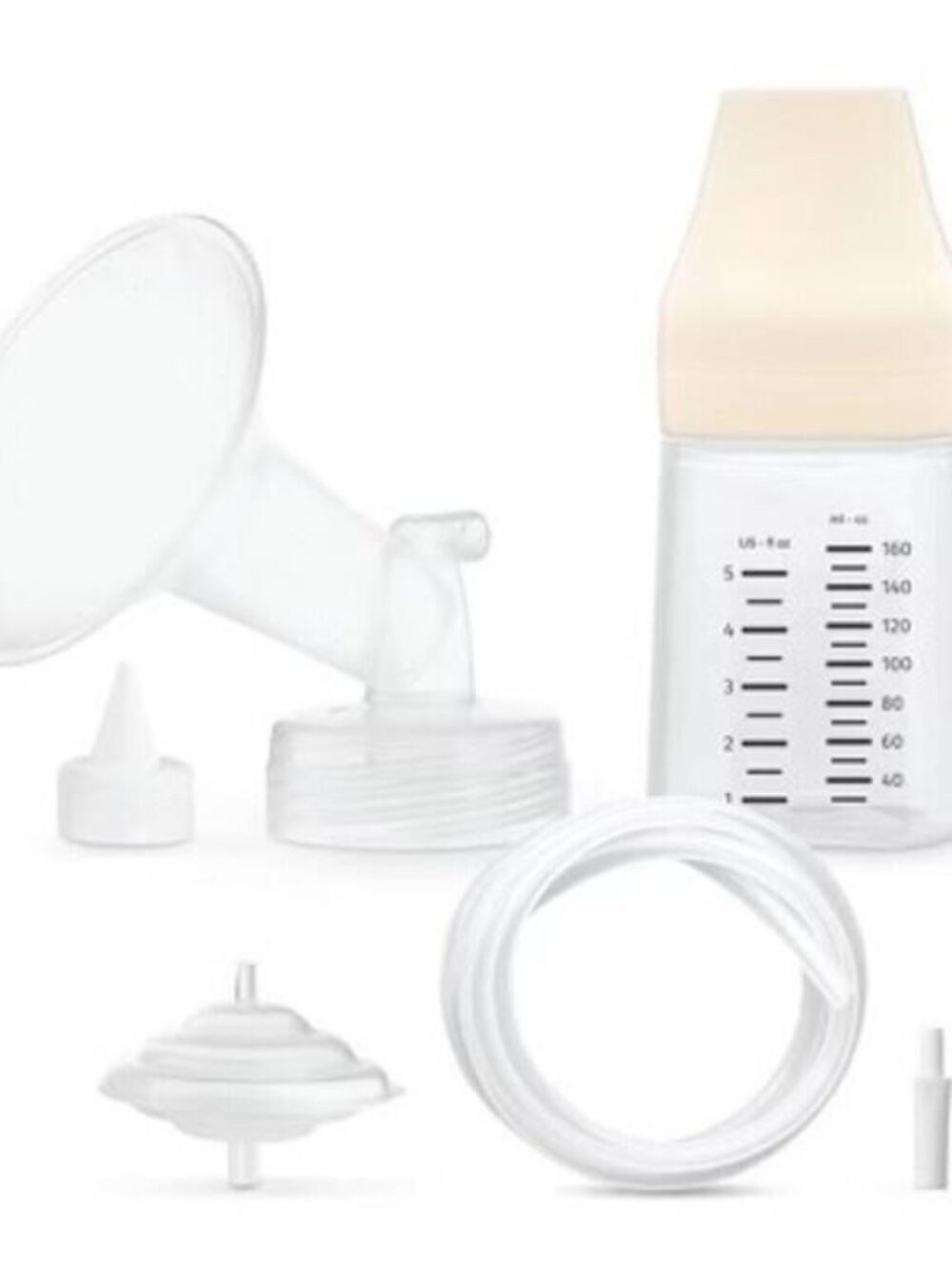 Spectra - Premium Breast Milk Pump Accessory Kit with Baby Bottles - Medium 24mm